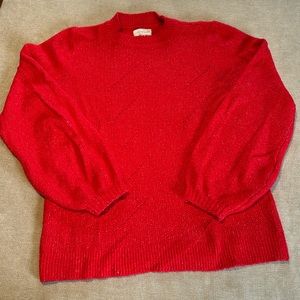 Lucky Brand Balloon Sleeve Sweater